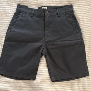 Flint and Tinder Men's Dark Gray Flat Front Shorts